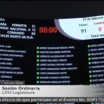 Garantiza Kenia López Rabadán discusión amplia y plural de la reforma electoral que envíe la Presidenta de la República